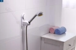 Zelfklevende Douchekophouder Met Zuignap - Universele Douchekop & Handdouche Houder - Verstelbaar - Handdouchehouder - Douche Kop Wandhouder - Zonder Boren & Schroeven -Badkamerproducten 1200x800 44