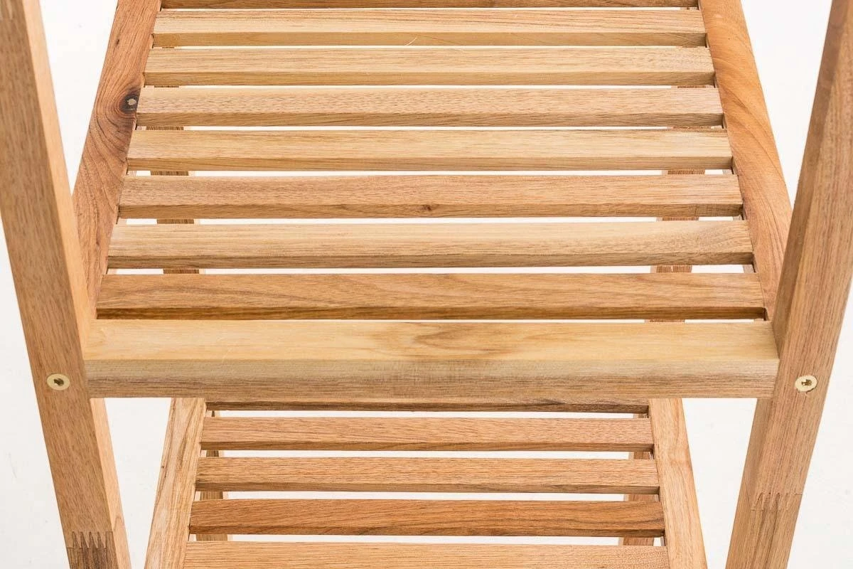 CLP Houten Badkamerrek / Keukenrek Walnoot XL 6 CLP Houten Badkamerrek / Keukenrek Walnoot XL - Afbeelding 6