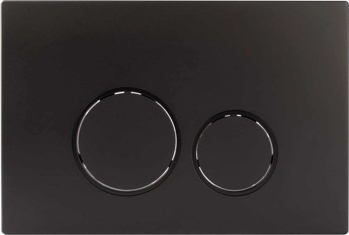 Bedieningsplaat StarBlueDisc Doppio 35 TBV Geberit UP100 UP320 UP300 UP700 UP720 Mat Zwart 1 Bedieningsplaat StarBlueDisc Doppio 35 TBV Geberit UP100 UP320 UP300 UP700 UP720 Mat Zwart