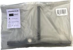 Minismus Extra Brede Douchewisser Met Magneethouder Ophangsysteem Ophanghaak - 33 Cm Breed - Zwart -Badkamerproducten 1200x818