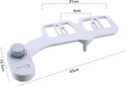 Bidet Handdouche Toilet Sproeier Shattaf Sprayer WC Papier Besparend - Enkel Spray Koud Water - Badkamer Accessoires - Freshole® 15 Bidet Handdouche Toilet Sproeier Shattaf Sprayer WC Papier Besparend - Enkel Spray Koud Water - Badkamer Accessoires - Freshole® -Badkamerproducten 1200x819 1