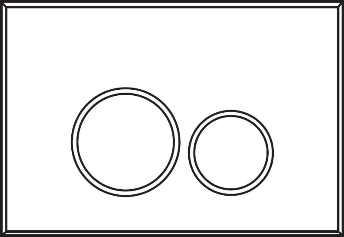 Bedieningsplaat StarBlueDisc Doppio 35 TBV Geberit UP100 UP320 UP300 UP700 UP720 Mat Zwart 3 Bedieningsplaat StarBlueDisc Doppio 35 TBV Geberit UP100 UP320 UP300 UP700 UP720 Mat Zwart - Afbeelding 3