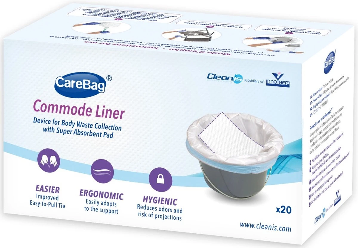 Huikeshoven Care Bag Classic Small Rol - 20 Stuks - Incontinentie 1 Huikeshoven Care Bag Classic Small Rol - 20 Stuks - Incontinentie