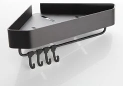 Cgoods Doucherek 2 Laags - Doucherek Zonder Boren - Doucherekje - Douchemandje - Badkamerrek - Badkamer Accessoires - Zwart 17 Cgoods Doucherek 2 Laags - Doucherek Zonder Boren - Doucherekje - Douchemandje - Badkamerrek - Badkamer Accessoires - Zwart -Badkamerproducten 1200x835