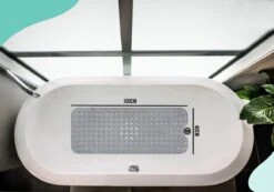 The Original - Badmat Antislip - Grijs - 100x40cm - Antislipmat Douchemat Voor Bad & Douche - Anti Slip Mat Met Zuignappen 13 The Original - Badmat Antislip - Grijs - 100x40cm - Antislipmat Douchemat Voor Bad & Douche - Anti Slip Mat Met Zuignappen -Badkamerproducten 1200x842 1