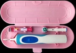 Elektrische Tandenborstel Opbergdoos Universeel - Reis Etui - Bescherm Koker - Roze - 1 Stuks -Badkamerproducten 1200x847
