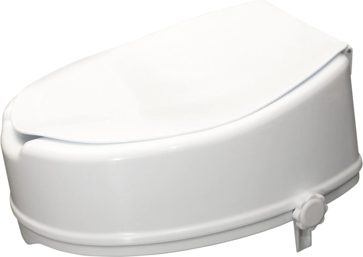 Toiletverhoger 15 Cm Met Deksel / Wc-bril. Verhoogd Het Toilet / Wc Met 15 Cm 2 Toiletverhoger 15 Cm Met Deksel / Wc-bril. Verhoogd Het Toilet / Wc Met 15 Cm - Afbeelding 2