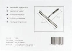 Aquafy Raamwisser RVS - Incl. Douchespons - Douchetrekker Voor Badkamer - Raamwisser Douche - Douchewisser RVS - Luxe Trekker Met Ophanghaak 18 Aquafy Raamwisser RVS - Incl. Douchespons - Douchetrekker Voor Badkamer - Raamwisser Douche - Douchewisser RVS - Luxe Trekker Met Ophanghaak -Badkamerproducten 1200x852 2