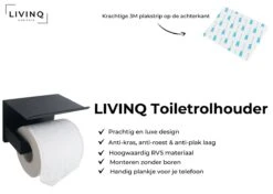 Toiletset Zwart 4-delig - Toiletaccessoireset - Toiletborstelhouder - Toiletrolhouder - Reserverolhouder - Handdoekhaakjes - RVS - Toilet Accessoires Set - Badkamer 9 Toiletset Zwart 4-delig - Toiletaccessoireset - Toiletborstelhouder - Toiletrolhouder - Reserverolhouder - Handdoekhaakjes - RVS - Toilet Accessoires Set - Badkamer -Badkamerproducten 1200x854 1