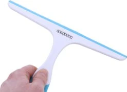 LIVELYY - Professionele Douchewisser - Raamwisser - Douche Trekker - Douchewissers - Aqua Blauw -Badkamerproducten 1200x875