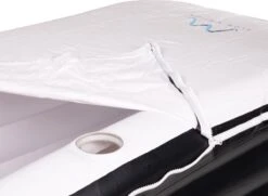 FlowMotion Opblaasbaar Ligbad Met Afdekhoes - Inclusief Pomp En Opbergtas - Ligbad - Zitbad - Zwembad - Opblaasbare Badkuip - Opblaas Bad - Bathtub - Jacuzzi - Opvouwbaar Bad - Badkuip -Badkamerproducten 1200x881