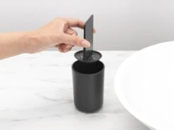Brabantia ReNew Tandenborstelhouder - Met Inzet - Dark Grey -Badkamerproducten 1200x900 10