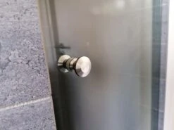 Luxe RVS Douchedeur Knop - Deurknopgarnituur – Douchedeur Handvat / Douchedeurknop / Deurknop RVS / Zilverkleur Type Elegant -Badkamerproducten 1200x900 32