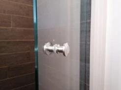 Luxe RVS Douchedeur Knop - Deurknopgarnituur – Douchedeur Handvat / Douchedeurknop / Deurknop RVS / Zilverkleur Type Elegant -Badkamerproducten 1200x900 33