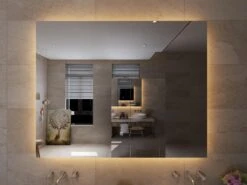 Viidako LED Rechthoekige Badkamerspiegel - Anti-condens - 3 LED Verlichting Standen - Krasbestendig -Badkamerproducten 1200x900 83