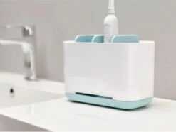 Joseph Joseph Badkamer Easy-Store Tandenborstelorganiser Large - 16.8x8.4x12.6 Cm - Creme/licht Blauw -Badkamerproducten 1200x903 2