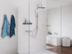 SCHÜTTE Mallorca Douchesysteem - Regendouche - 95 Cm Stang - Wandhouder In Hoogte Verstelbaar - Chroom -Badkamerproducten 1200x914 2