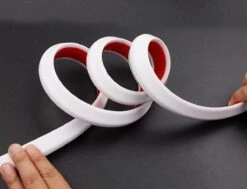 Waterdrempel 'compact' 100 Cm ZWART - Water Stopper - Douche - Bad - Lekkage - Waterkering - Schimmel - Sanitair - -Badkamerproducten 1200x917 2