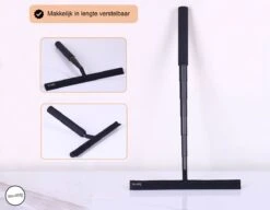 Van CODI® - 2 In 1 - Douchewisser - Vloertrekker - Multifunctioneel - Vloerwisser - Vloertrekker Met Steel - Verlengbaar - Met Ophangsysteem -Badkamerproducten 1200x935