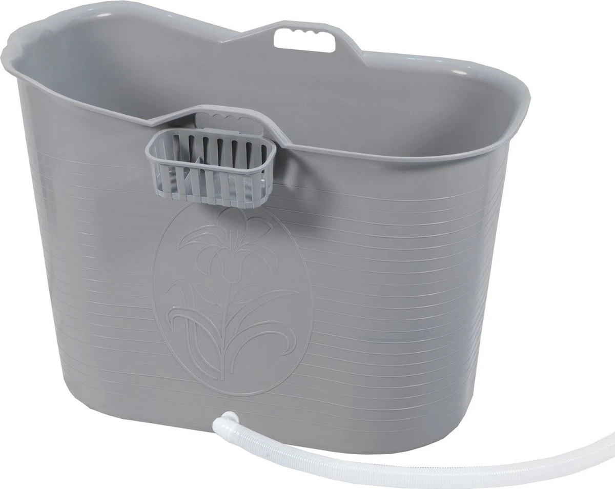 Zitbad Voor Volwassenen - Bath Bucket - Grijs - 200L 3 Zitbad Voor Volwassenen - Bath Bucket - Grijs - 200L - Afbeelding 3