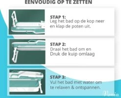 Vonia Opvouwbaar Bad - Zitbad - Bath Bucket - 140 Cm Lang - Inklapbaar Bad - Incl. Badkussen - Roze 14 Vonia Opvouwbaar Bad - Zitbad - Bath Bucket - 140 Cm Lang - Inklapbaar Bad - Incl. Badkussen - Roze -Badkamerproducten 1200x965 1