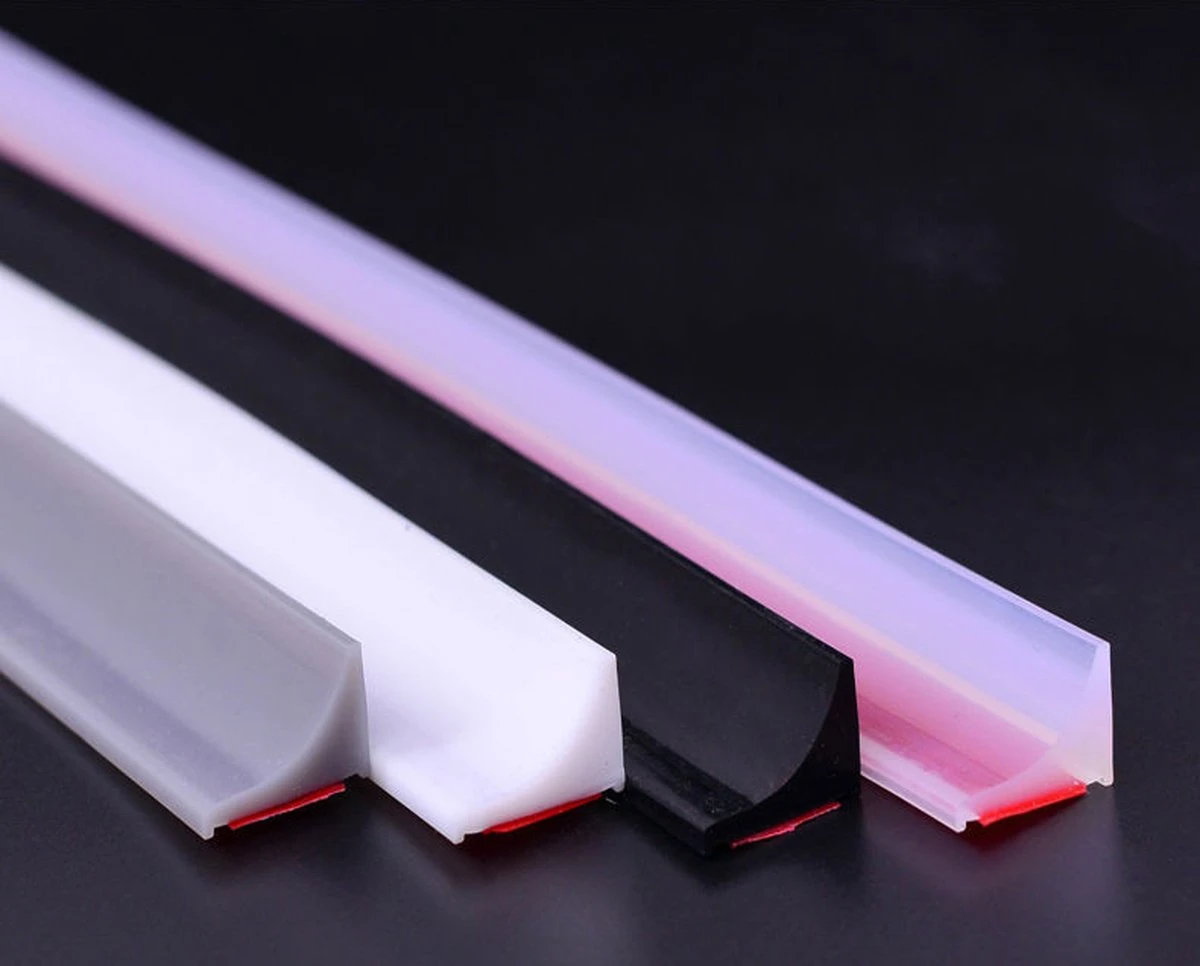 Merkloos Soesa Zelfklevende Waterkering Douche 200cm - Sanitaire Waterstopper - Douchedorpel Zwart, 12 X 20 Mm, 200 Cm 4 Merkloos Soesa Zelfklevende Waterkering Douche 200cm - Sanitaire Waterstopper - Douchedorpel Zwart, 12 X 20 Mm, 200 Cm - Afbeelding 4