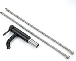 LOMAZOO Wastafelkraan Zwart Nova - Zwarte Wastafelkraan - Badkamerkraan Zwart - Zwarte Badkamerkraan -Badkamerproducten 1200x977 3