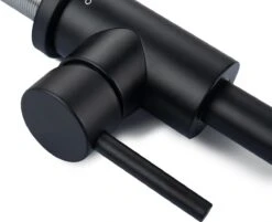 LOMAZOO Wastafelkraan Zwart Pollux - Zwarte Wastafelkraan - Badkamerkraan Zwart - Zwarte Badkamerkraan -Badkamerproducten 1200x977 4