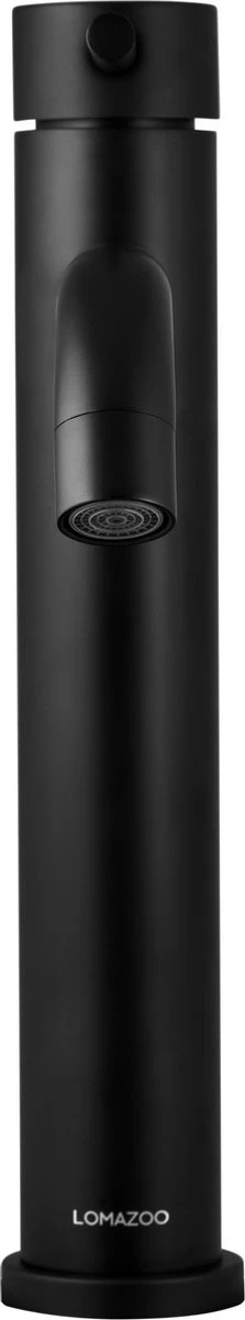 LOMAZOO Wastafelkraan Zwart Cardano - Zwarte Kraan - Badkamerkraan - Wastafel Mengkraan - Hoog 11 LOMAZOO Wastafelkraan Zwart Cardano - Zwarte Kraan - Badkamerkraan - Wastafel Mengkraan - Hoog - Afbeelding 11