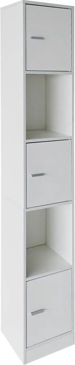 Kolomkast Badkamer - Opbergkast Badkamer Slaapkamer Of Hal - 180 Cm Hoog -Badkamerproducten 248x1200 1