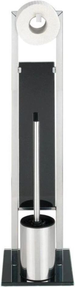WENKO Toiletbutler Rivalta RVS Glanzend - Toiletborstel Met Houder, Toiletrolhouder En Reserverolhouder 14 WENKO Toiletbutler Rivalta RVS Glanzend - Toiletborstel Met Houder, Toiletrolhouder En Reserverolhouder -Badkamerproducten 316x1200 1