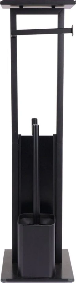 Mmoods Toiletbutler Zwart - WC Borstel Met Toiletrolhouder Vrijstaand - Toiletborstel Siliconen Industrieel Design Mmoods - Reserverolhouder Zonder Boren Staand Met Plankje RVS 15 Mmoods Toiletbutler Zwart - WC Borstel Met Toiletrolhouder Vrijstaand - Toiletborstel Siliconen Industrieel Design Mmoods - Reserverolhouder Zonder Boren Staand Met Plankje RVS -Badkamerproducten 323x1200