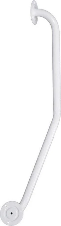 Wandbeugel Gedraaid LINKS - Wit -Badkamerproducten 326x1200