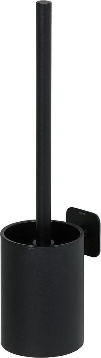 Tiger Colar - Toiletborstel Met Houder - Zwart 1 Tiger Colar - Toiletborstel Met Houder - Zwart