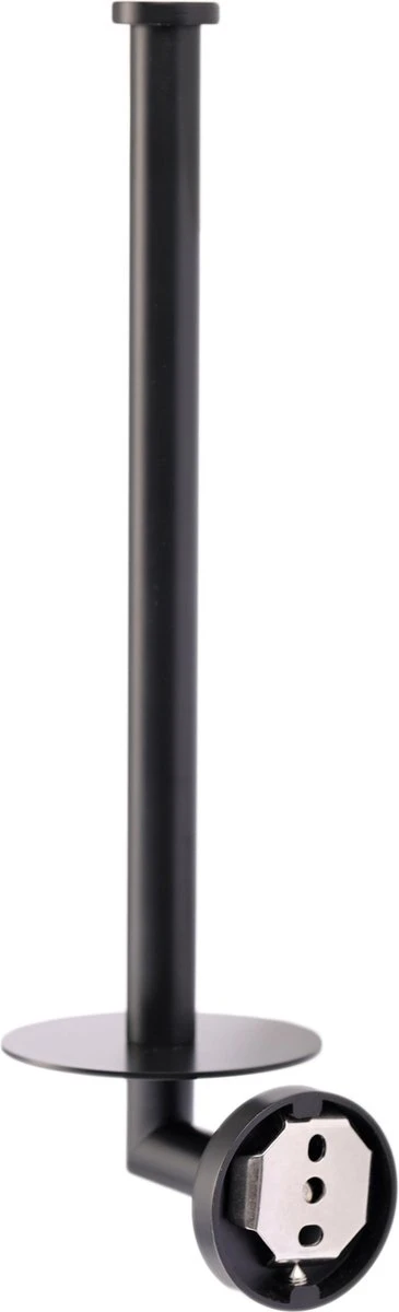 Reserverolhouder Zwart - Voor 2 Rollen - Reserve Rolhouder - Reserverolhouder Hangend - Toiletrolhouder - WC Rolhouder 2 Reserverolhouder Zwart - Voor 2 Rollen - Reserve Rolhouder - Reserverolhouder Hangend - Toiletrolhouder - WC Rolhouder - Afbeelding 2