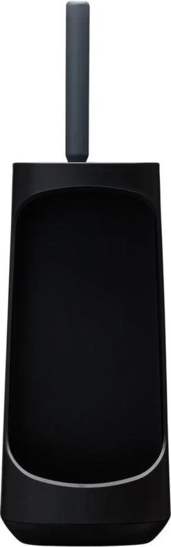 Tiger Tess - Toiletborstelhouder Met Opbergfunctie Vrijstaand En Swoop® Borstel Flexibel - Zwart / Antraciet -Badkamerproducten 377x1200