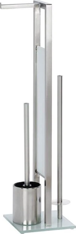WENKO Toiletbutler Rivalta RVS Mat - Toiletborstel Met Houder, Toiletrolhouder En Reserverolhouder 17 WENKO Toiletbutler Rivalta RVS Mat - Toiletborstel Met Houder, Toiletrolhouder En Reserverolhouder -Badkamerproducten 389x1200