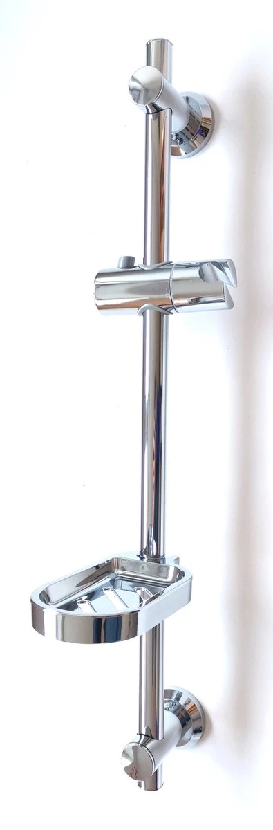 Merkloos Glijstang - Douche Glijstang - Met Zeepschaal En Glijstuk - Papillon Chroom 1 Merkloos Glijstang - Douche Glijstang - Met Zeepschaal En Glijstuk - Papillon Chroom