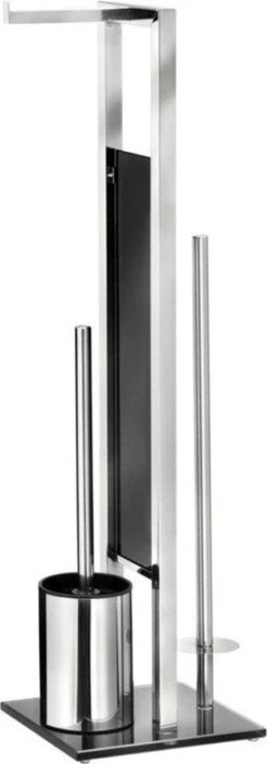 WENKO Toiletbutler Rivalta RVS Glanzend - Toiletborstel Met Houder, Toiletrolhouder En Reserverolhouder 19 WENKO Toiletbutler Rivalta RVS Glanzend - Toiletborstel Met Houder, Toiletrolhouder En Reserverolhouder -Badkamerproducten 421x1200 2