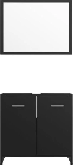VidaXL Badkamermeubelset Bewerkt Hout Zwart -Badkamerproducten 531x1200 2