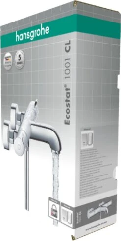 Hansgrohe Ecostat 1001CL Badthermostaat - Chroom -Badkamerproducten 601x1200 3