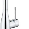 GROHE Essence New Wastafelkraan - Met EcoJoy® - Draaibare Uitloop - Zonder Waste - Chroom - 23541001