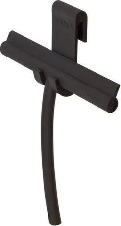 Sealskin Deluxe - Raamwisser Inclusief Flexibele Glashaak - Zwart -Badkamerproducten 645x1200