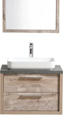 Badplaats Badkamermeubel Set Indiana 70 Cm - Hout Look - Badmeubel Met Spiegel 19 Badplaats Badkamermeubel Set Indiana 70 Cm - Hout Look - Badmeubel Met Spiegel -Badkamerproducten 653x1200 1