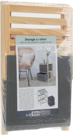 Bathroom Solutions Badkamerkastje/opbergkastje - 2-laags - 28 X 25 X 46 Cm -Badkamerproducten 655x1200 2