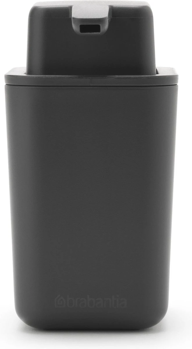 Brabantia Sink Side Zeepdispenser - 250 Ml - Dark Grey 1 Brabantia Sink Side Zeepdispenser - 250 Ml - Dark Grey