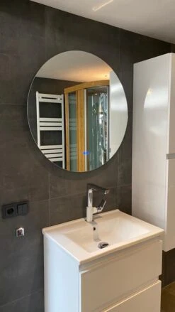 Sunlight - Badkamerspiegel - Rond - 80x80cm - Spiegelverwarming - LED Verlichting - Dimbaar - Touch Sensor -Badkamerproducten 675x1200 4
