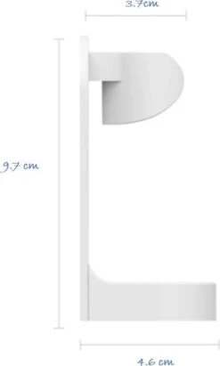 Crème Happy Goodz Shop 1 Stuk Kwalitatieve Elektrische Tandenborstelhouders WIT/Crème 1 Stuk Met Happy Goodz Installatiehandleiding - Geschikt Voor Oa Oral-B - Badkamer Accessoire - Zonder Boren- Met Alcoholdoekje -Badkamerproducten 721x1200