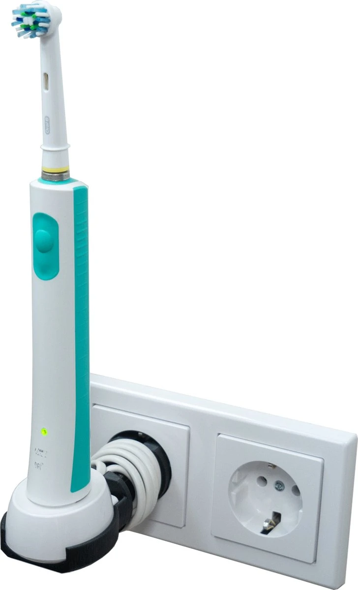 Oral-B Wandhouder Adapter Voor Originele Laadkabel // Zwart 1 Oral-B Wandhouder Adapter Voor Originele Laadkabel // Zwart