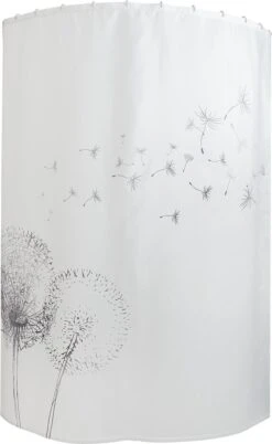 Sealskin Umbrella Douchegordijnstangset - Chroom -Badkamerproducten 738x1200